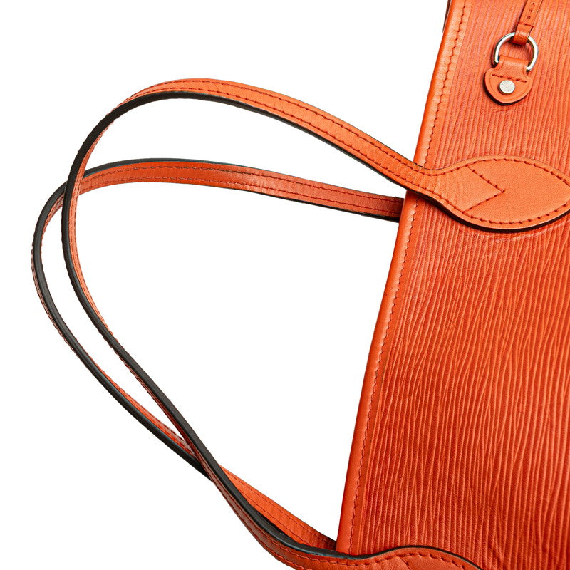 ルイ ヴィトン エピ ネヴァーフルPM ハンドバッグ トートバッグ M40963 ピモン オレンジ レザー レディース LOUIS VUITTON 【中古】