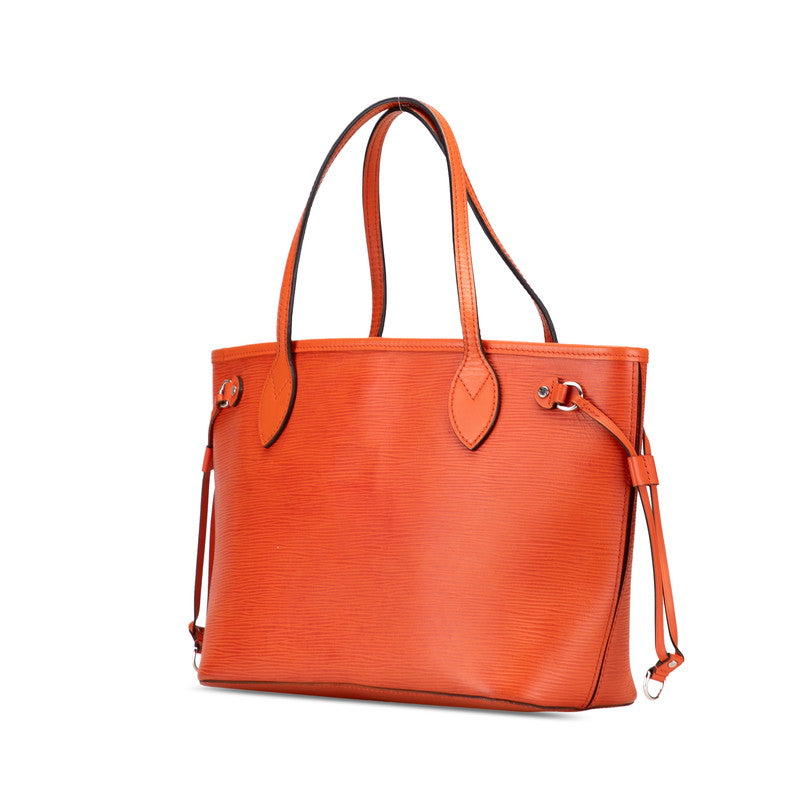 ルイ ヴィトン エピ ネヴァーフルPM ハンドバッグ トートバッグ M40963 ピモン オレンジ レザー レディース LOUIS VUITTON 【中古】