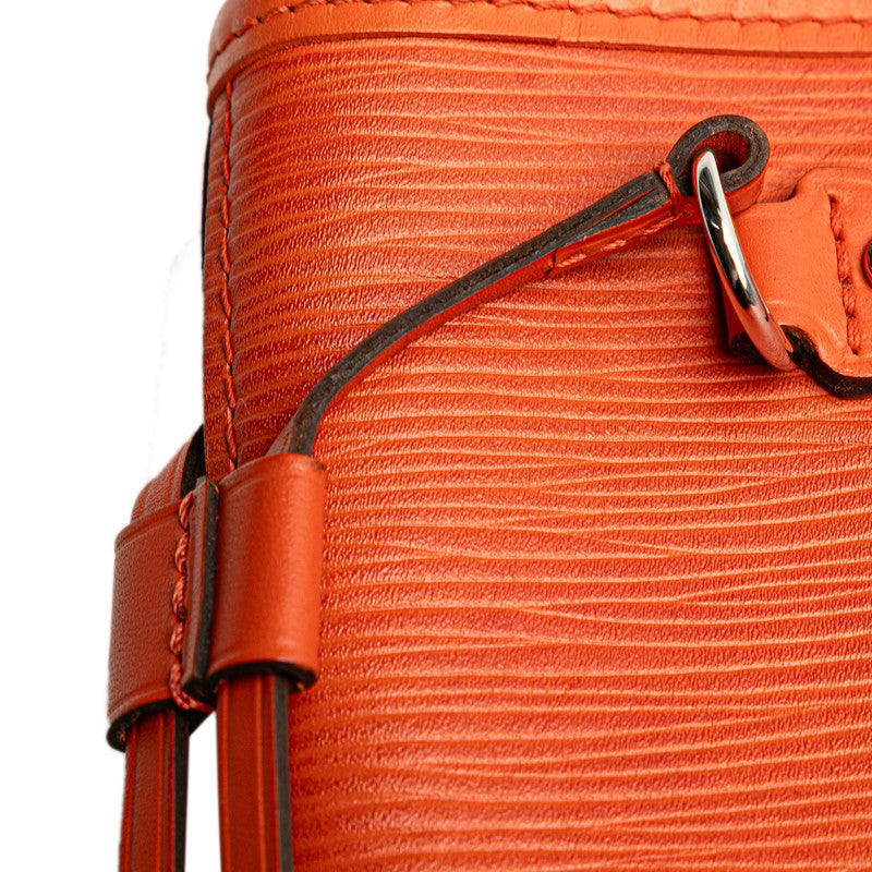 ルイ ヴィトン エピ ネヴァーフルPM ハンドバッグ トートバッグ M40963 ピモン オレンジ レザー レディース LOUIS VUITTON 【中古】