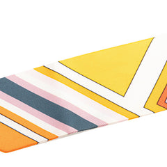 エルメス ツイリー Washington's Carriage ジョージワシントンの馬車 スカーフ オレンジ マルチカラー シルク レディース HERMES 【中古】