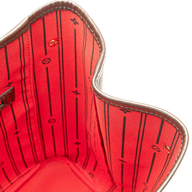 ルイ ヴィトン ダミエ ネヴァーフルMM トートバッグ ショルダーバッグ Ｎ51105 ブラウン PVC レザー レディース LOUIS VUITTON 【中古】