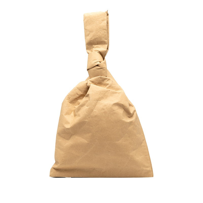 ボッテガヴェネタ ツイスト ハンドバッグ ベージュ レザー レディース BOTTEGAVENETA 【中古】