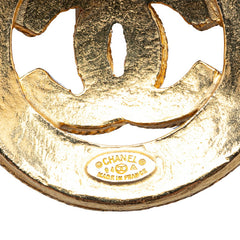 シャネル ヴィンテージ ココマーク ロングネックレス ゴールド メッキ レディース CHANEL 【中古】