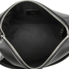 フェンディ ルイ スモール ハンドバッグ ショルダーバッグ 2WAY 7VA668 ブラック グレインカーフレザー メンズ FENDI 【中古】