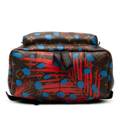 ルイ ヴィトン モノグラム ジャングルドット パームスプリングス バックパックPM リュック バックパック M41980 ブラウン レッド マルチカラー PVC レザー レディース LOUIS VUITTON 【中古】