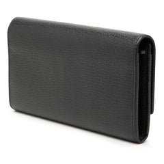 グッチ GGマーモント 長財布 456116 ブラック レザー レディース GUCCI 【中古】
