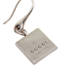 グッチ フックピアス スクエア SV925 シルバー レディース GUCCI 【中古】