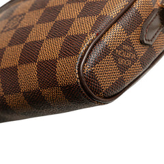 ルイ ヴィトン ダミエ ポシェット イパネマ 斜め掛け ショルダーバッグ N51296 ブラウン PVC レザー レディース LOUIS VUITTON 【中古】