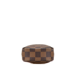 ルイ ヴィトン ダミエ エテュイ オカピGM ショルダーバッグ ポーチ N61737 ブラウン PVC レザー レディース LOUIS VUITTON 【中古】