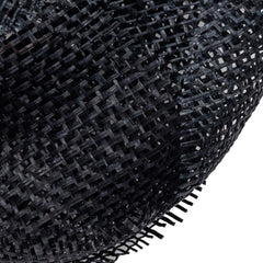 シャネル カメリア ブローチ コサージュ ネイビー ファブリック レディース CHANEL 【中古】