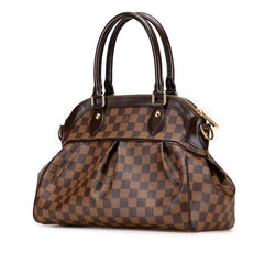 ルイ ヴィトン ダミエ トレヴィPM ハンドバッグ ショルダーバッグ 2WAY N51997 ブラウン PVC レザー レディース LOUIS VUITTON 【中古】