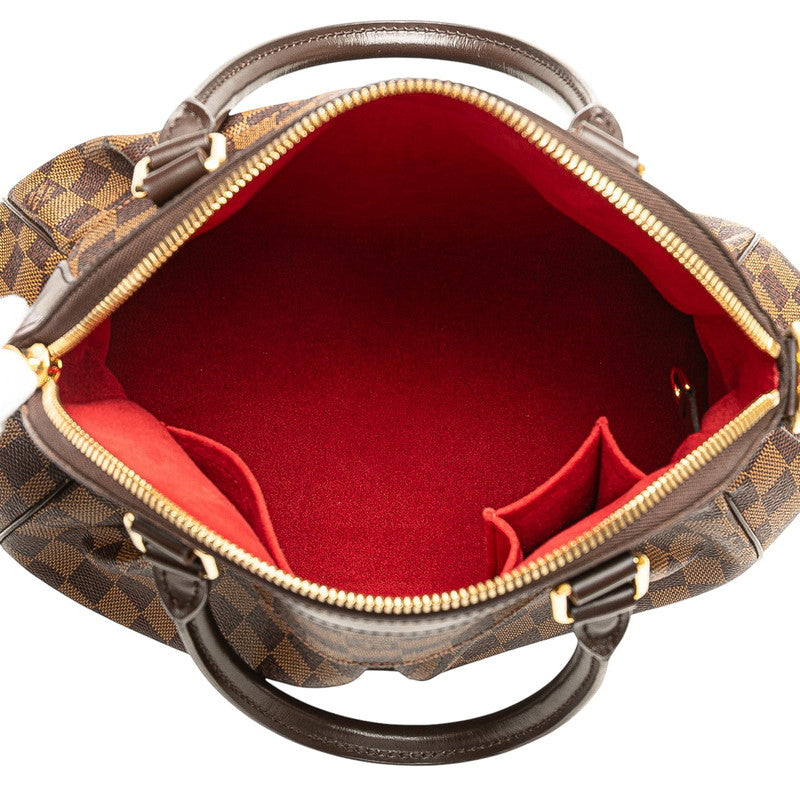 ルイ ヴィトン ダミエ トレヴィPM ハンドバッグ ショルダーバッグ 2WAY N51997 ブラウン PVC レザー レディース LOUIS VUITTON 【中古】