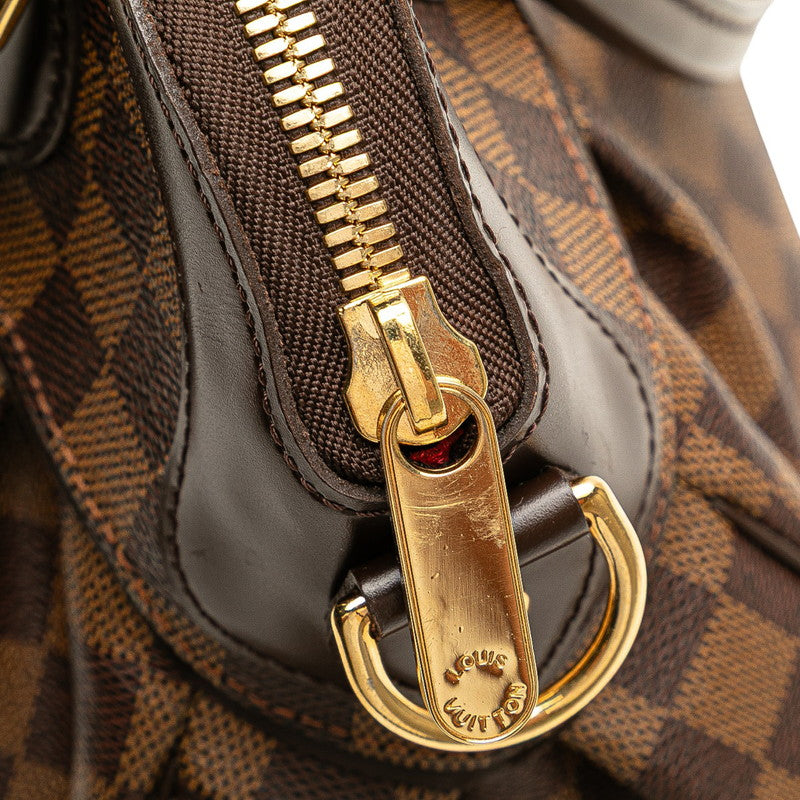 ルイ ヴィトン ダミエ トレヴィPM ハンドバッグ ショルダーバッグ 2WAY N51997 ブラウン PVC レザー レディース LOUIS VUITTON 【中古】
