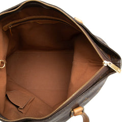 ルイ ヴィトン モノグラム カバメゾ ショルダーバッグ トートバッグ M51151 ブラウン PVC レザー レディース LOUIS VUITTON 【中古】