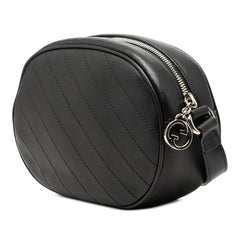 グッチ ブロンディ ミニショルダーバッグ 760175 ブラック レザー レディース GUCCI 【中古】