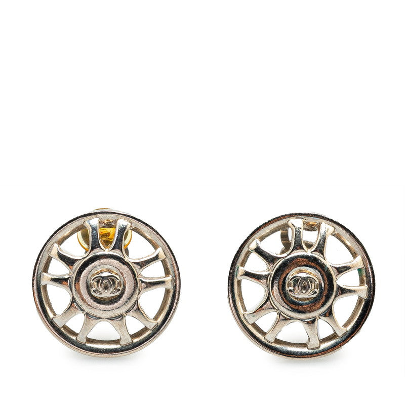 シャネル ココマーク イヤリング シルバー メタル レディース CHANEL 【中古】