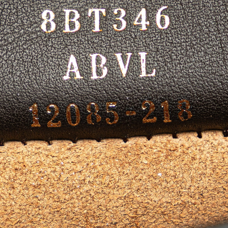 フェンディ ムーンライト ショルダーバッグ 8BT346 ブラック ブラウン レザー レディース FENDI 【中古】