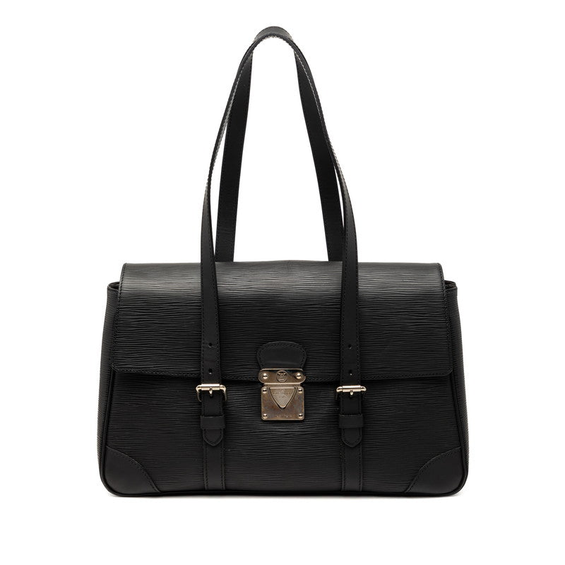 ルイ ヴィトン エピ セギュールMM ハンドバッグ ショルダーバッグ M58862 ノワール ブラック レザー レディース LOUIS VUITTON 【中古】