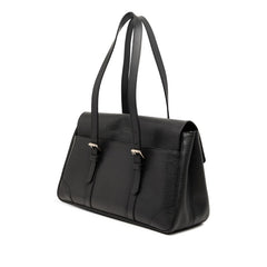 ルイ ヴィトン エピ セギュールMM ハンドバッグ ショルダーバッグ M58862 ノワール ブラック レザー レディース LOUIS VUITTON 【中古】