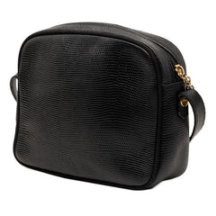 サルヴァトーレフェラガモ ヴァラ ショルダーバッグ ブラック レザー レディース Salvatore Ferragamo 【中古】