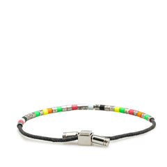 ルイ ヴィトン ブラスレ LVパラダイス ブレスレット MP3331 シルバー マルチカラー メタル プラスチック レディース LOUIS VUITTON 【中古】