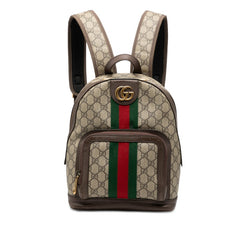 グッチ オフィディア GGスプリーム リュック バックパック 547965 ベージュ マルチカラー PVC レザー レディース GUCCI 【中古】