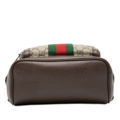 グッチ オフィディア GGスプリーム リュック バックパック 547965 ベージュ マルチカラー PVC レザー レディース GUCCI 【中古】