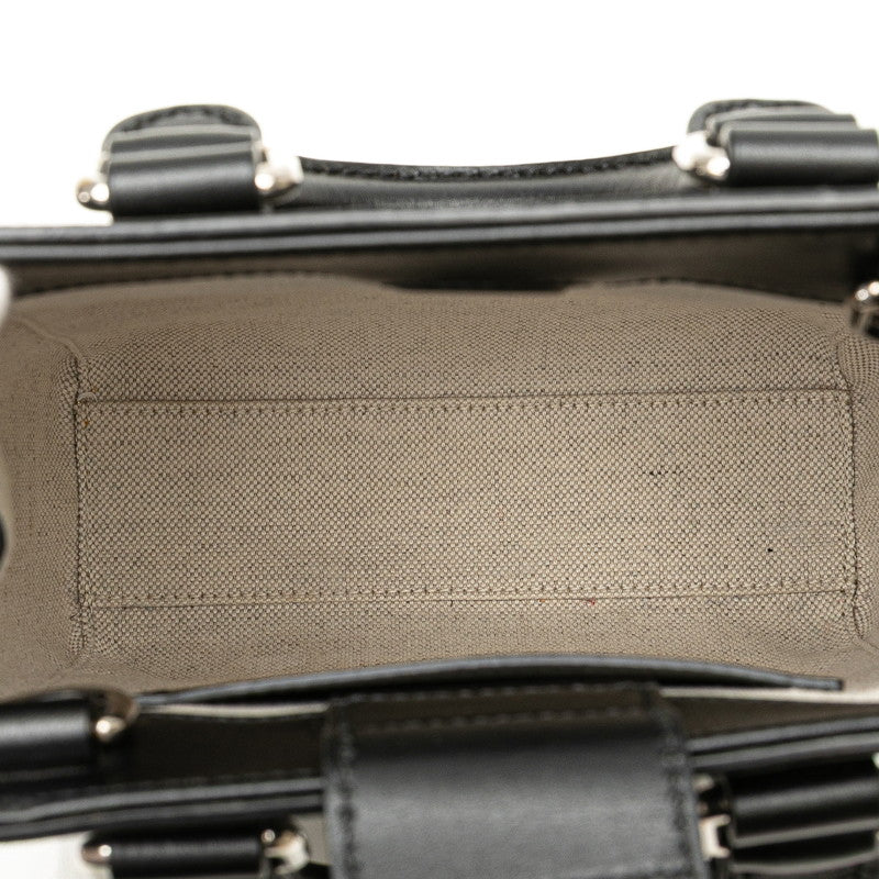 グッチ GGエンボス ジャンボGG ハンドバッグ ショルダーバッグ 2WAY 696010 ブラック レザー レディース GUCCI 【中古】