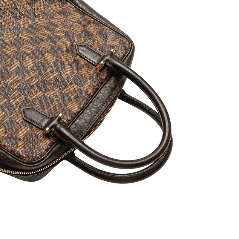 ルイ ヴィトン ダミエ ブレラ ハンドバッグ N51150 ブラウン PVC レザー レディース LOUIS VUITTON 【中古】