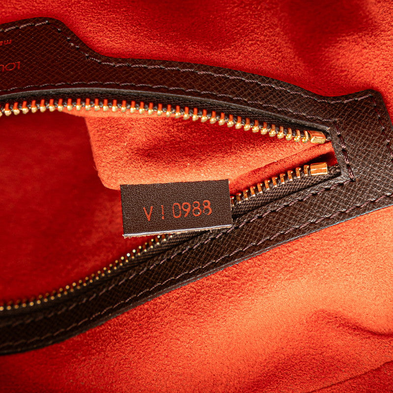 ルイ ヴィトン ダミエ ブレラ ハンドバッグ N51150 ブラウン PVC レザー レディース LOUIS VUITTON 【中古】