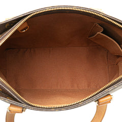ルイ ヴィトン モノグラム カバピアノ ショルダーバッグ トートバッグ M51151 ブラウン PVC レザー レディース LOUIS VUITTON 【中古】