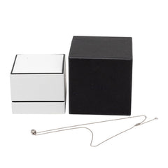 シャネル ココクラッシュ マトラッセ ネックレス K18WG ホワイトゴールド レディース CHANEL 【中古】