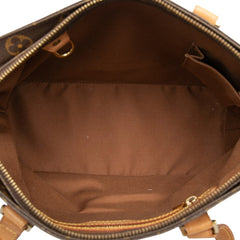 ルイ ヴィトン モノグラム カバピアノ トートバッグ ショルダーバッグ M51148 ブラウン PVC レザー レディース LOUIS VUITTON 【中古】