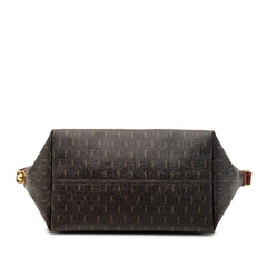 サンローラン ル モノグラム YSLロゴ ワンショルダーバッグ GUE667490 ブラウン PVC レディース SAINT LAURENT 【中古】