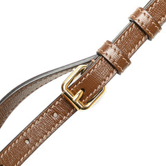 グッチ GGスプリーム インターロッキングG ショルダーバッグ ハンドバッグ 2WAY 671623 ブラウン PVC レザー レディース GUCCI 【中古】