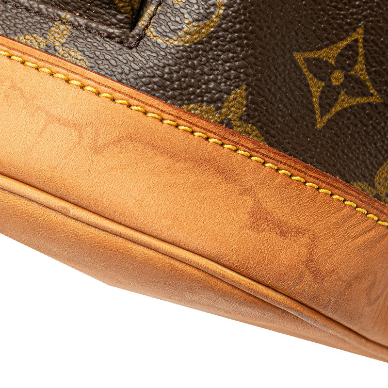ルイ ヴィトン モノグラム モンスリMM リュック バックパック M51136 ブラウン PVC レザー レディース LOUIS VUITTON 【中古】