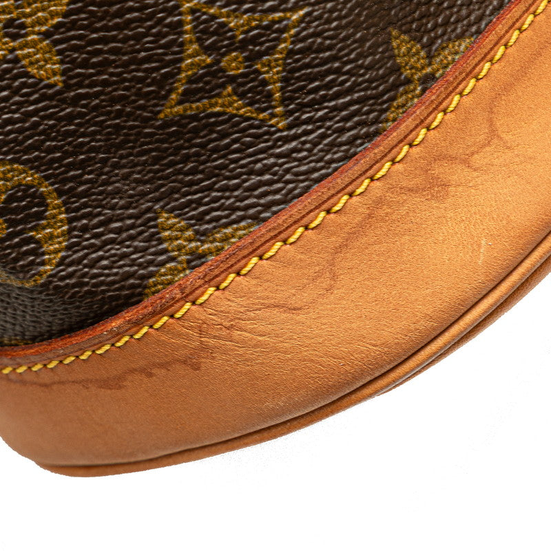 ルイ ヴィトン モノグラム モンスリMM リュック バックパック M51136 ブラウン PVC レザー レディース LOUIS VUITTON 【中古】