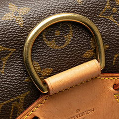 ルイ ヴィトン モノグラム モンスリMM リュック バックパック M51136 ブラウン PVC レザー レディース LOUIS VUITTON 【中古】
