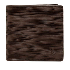 ルイ ヴィトン エピ ポルトフォイユ マルコ 二つ折り財布 ブラウン レザー レディース LOUIS VUITTON 【中古】