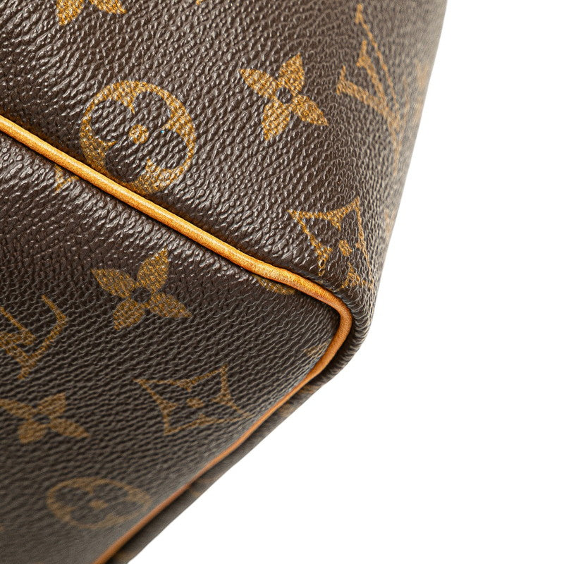 ルイ ヴィトン モノグラム スピーディ25 ハンドバッグ ミニボストンバッグ M41528 ブラウン PVC レザー レディース LOUIS VUITTON 【中古】