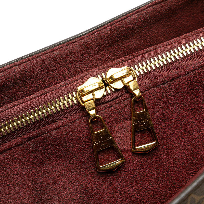 ルイ ヴィトン モノグラム スフロBB ハンドバッグ ショルダーバッグ 2WAY M44815 ブラウン PVC レザー レディース LOUIS VUITTON 【中古】