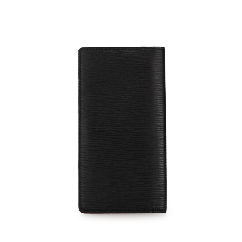 ルイ ヴィトン エピ ポルトフォイユ ブラザ 長財布 M60622 ノワール ブラック レザー レディース LOUIS VUITTON 【中古】
