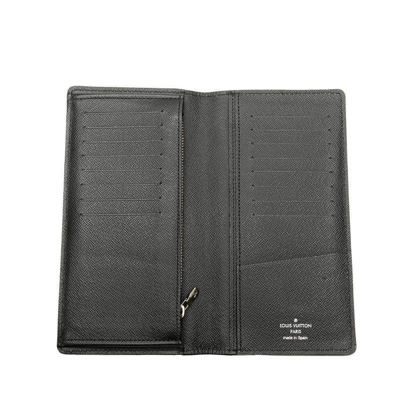 ルイ ヴィトン エピ ポルトフォイユ ブラザ 長財布 M60622 ノワール ブラック レザー レディース LOUIS VUITTON 【中古】