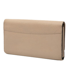 ルイ ヴィトン ポルトフォイユ カプシーヌ 長財布 M61249 ガレ ベージュ レザー レディース LOUIS VUITTON 【中古】