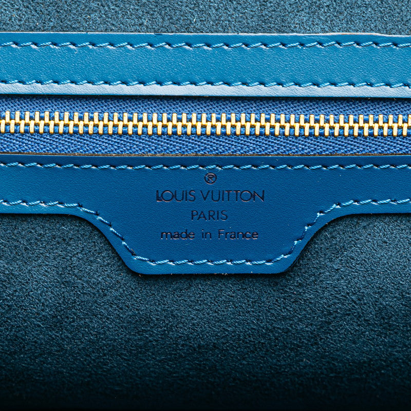 ルイ ヴィトン エピ リュサック ワンショルダーバッグ トートバッグ M52285 トレドブルー レザー レディース LOUIS VUITTON 【中古】