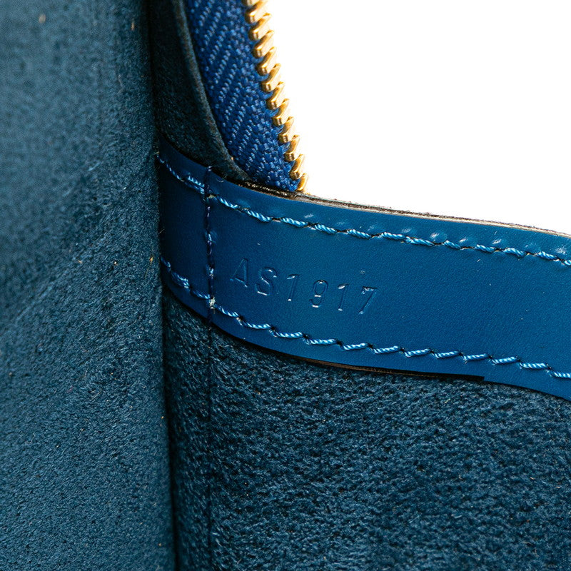 ルイ ヴィトン エピ リュサック ワンショルダーバッグ トートバッグ M52285 トレドブルー レザー レディース LOUIS VUITTON 【中古】