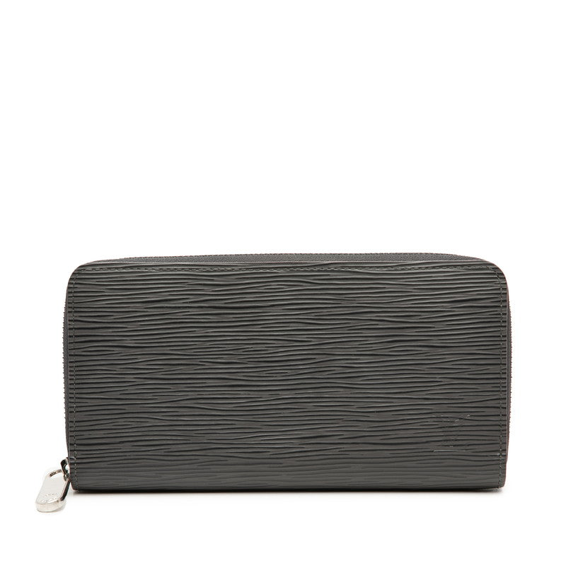 ルイ ヴィトン エピ ジッピー ウォレット 長財布 ラウンドファスナー M69386 グレー ピンク レザー レディース LOUIS VUITTON 【中古】