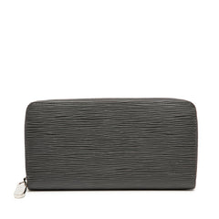 ルイ ヴィトン エピ ジッピー ウォレット 長財布 ラウンドファスナー M69386 グレー ピンク レザー レディース LOUIS VUITTON 【中古】