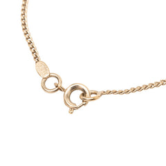シャネル ココマーク マトラッセ モチーフ ブレスレット ゴールド メッキ レディース CHANEL 【中古】