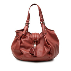 グッチ マラケシュ ハンドバッグ ショルダーバッグ 336661 レッド系 レザー レディース GUCCI 【中古】